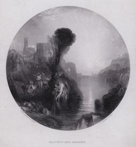 Bacchus ja Ariadne tekijältä Joseph Mallord William Turner