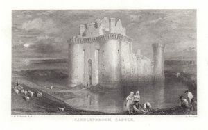 Caerlaverockin linna tekijältä Joseph Mallord William Turner