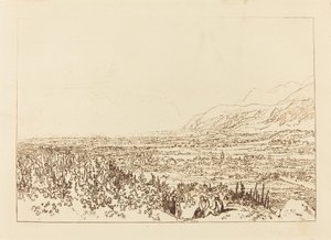 Alppien ketju Grenoblesta Chamberiin tekijältä Joseph Mallord William Turner