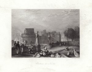 Nantesin linna tekijältä Joseph Mallord William Turner