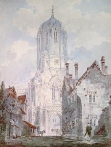Christ Church, Oxford, 1795 tekijältä Joseph Mallord William Turner