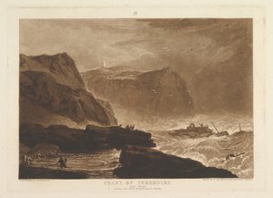 Tähti putoaa ja avaa helvetin, Apocalypse.n.d. tekijältä Joseph Mallord William Turner