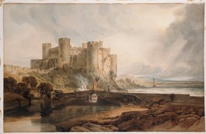 Conwayn linna, n. 1802 tekijältä Joseph Mallord William Turner