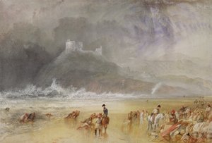Cricciethin linna, Pohjois-Wales, noin 1835