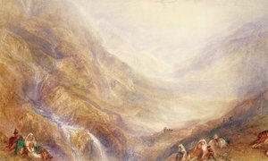 St. Gothard -vuoren laskeutuminen