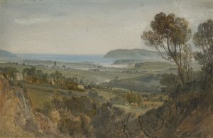 Etäinen näkymä Plymouthista, 1813 tekijältä Joseph Mallord William Turner
