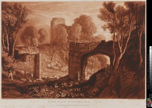 East Gate Winchelsea, Sussex tekijältä Joseph Mallord William Turner
