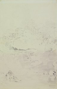 Falls of the Clyde, n. 1801 (kynä paperille) tekijältä Joseph Mallord William Turner