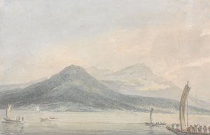 Isola Borromenalta, Lago Maggiore tekijältä Joseph Mallord William Turner