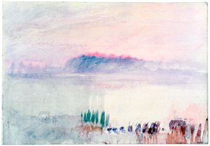 Hautajaiset Lausannessa 1841 tekijältä Joseph Mallord William Turner