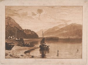 Inveraryn laituri, Loch Fyne, aamu tekijältä Joseph Mallord William Turner