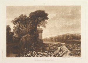 Isis Liber Studiorum, osa XIV, levy 68, 1. tammikuuta 1819. tekijältä Joseph Mallord William Turner