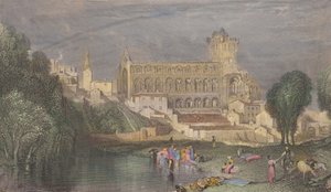 Jedburghin luostari tekijältä Joseph Mallord William Turner