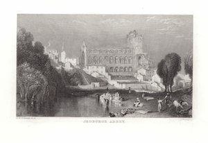 Jedburghin luostari tekijältä Joseph Mallord William Turner