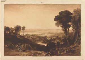 Severnin ja Wyen risteys tekijältä Joseph Mallord William Turner