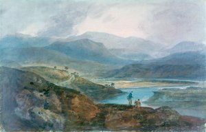 Lake, Skotlanti, 1801-1802. tekijältä Joseph Mallord William Turner