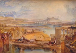 Lancaster, Aqueduct Bridgestä, n. 1825 tekijältä Joseph Mallord William Turner