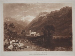 Oppikirja: Bonneville, Savoy. tekijältä Joseph Mallord William Turner