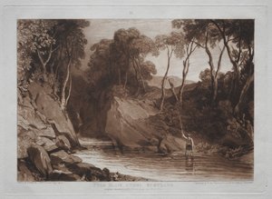 Tutkimuskirja: Blain Atholin lähellä, Skotlanti tekijältä Joseph Mallord William Turner