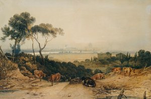 Lontoo: Syksyinen aamu tekijältä Joseph Mallord William Turner