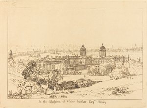 Lontooseen Greenwichistä tekijältä Joseph Mallord William Turner