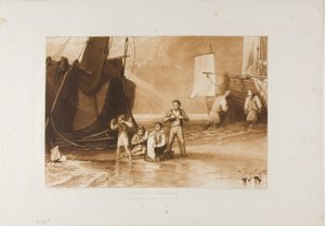 Marine Dabblers, levy 29 Liber Studiorumilta tekijältä Joseph Mallord William Turner
