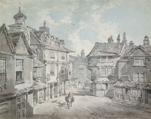 Market Street, Lichfield, tekijältä Joseph Mallord William Turner