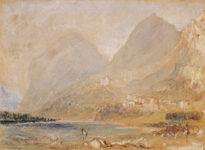 Martinswand lähellä Innsbruckia tekijältä Joseph Mallord William Turner