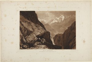 Gotthardvuori tekijältä Joseph Mallord William Turner