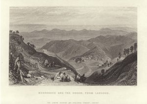 Mussoorie ja Dhoon tekijältä Joseph Mallord William Turner
