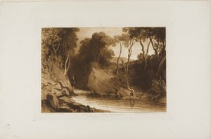 Lähellä Blair Atholia, levy 30 Liber Studiorumilta tekijältä Joseph Mallord William Turner