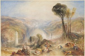 Oberwesel tekijältä Joseph Mallord William Turner