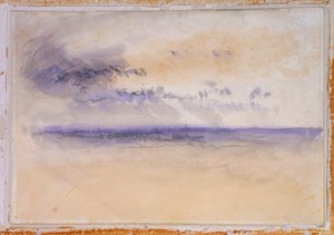 Off Coast: Merimaisema ja pilvet tekijältä Joseph Mallord William Turner