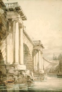 Vanha Blackfriarsin silta tekijältä Joseph Mallord William Turner