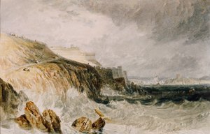 Plymouth Citadel, Gale, 1815 tekijältä Joseph Mallord William Turner