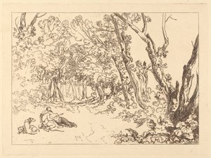 Prokris ja Kefalos tekijältä Joseph Mallord William Turner