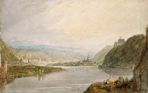 Remagen, Erpel ja Linz tekijältä Joseph Mallord William Turner