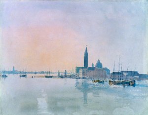 San Giorgio Maggiore Doganalta, 1819. tekijältä Joseph Mallord William Turner