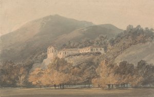 Santa Lucia, luostari Casertan lähellä tekijältä Joseph Mallord William Turner