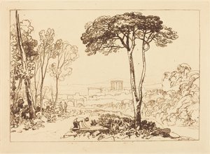 Kohtaus Campagnassa tekijältä Joseph Mallord William Turner