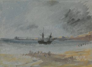 Laiva karille Brighton tekijältä Joseph Mallord William Turner