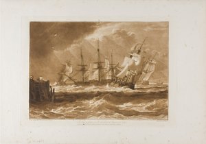 Toimitetaan Breezessä, levy 10 Liber Studiorumilta tekijältä Joseph Mallord William Turner