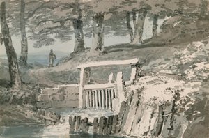 Sulkuportti, Netley Abbey, Hampshire tekijältä Joseph Mallord William Turner