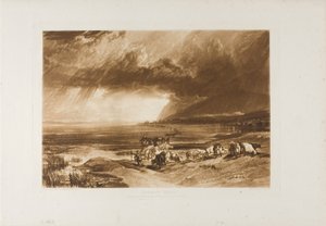 Solway Moss, levy 52 Liber Studiorumilta tekijältä Joseph Mallord William Turner