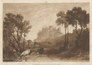 Linna niittyjen yllä tekijältä Joseph Mallord William Turner