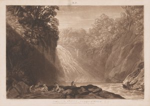 Clyden piirustus tekijältä Joseph Mallord William Turner