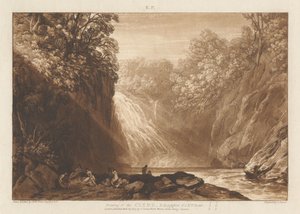 Clyden piirros tekijältä Joseph Mallord William Turner