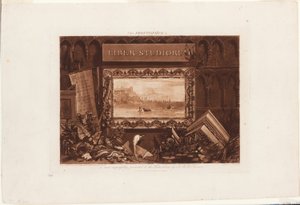 Tutkimuskirjan etukappale tekijältä Joseph Mallord William Turner