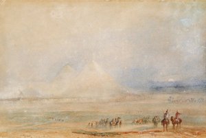 Gizan pyramidit tekijältä Joseph Mallord William Turner
