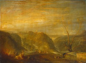 Proserpinen raiskaus tekijältä Joseph Mallord William Turner